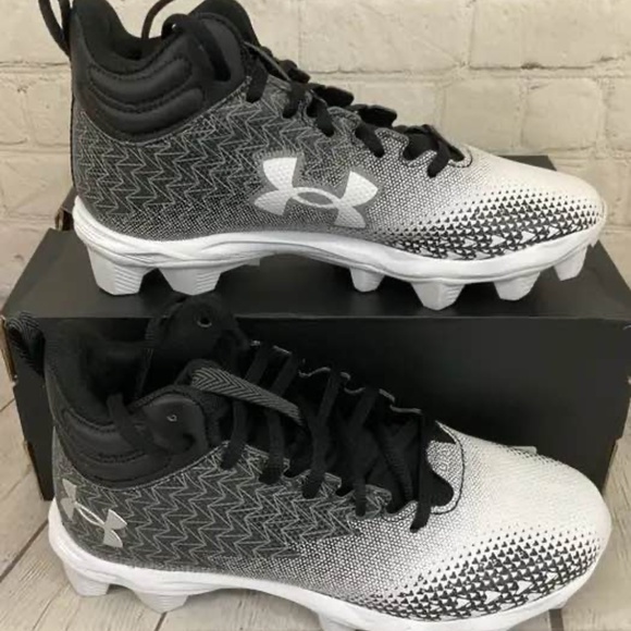 BRAND NEW men under armour spotlight fran rm football cleats shoes size US 10 - Picture 3 of 5
